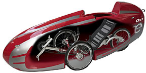 Borealis Recumbent cut-away view