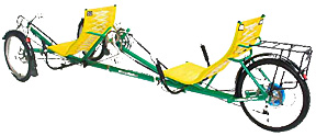 GTT Tandem Recumbent from Greenspeed