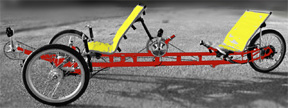 Troika tandum/recumbent from Organic Engines